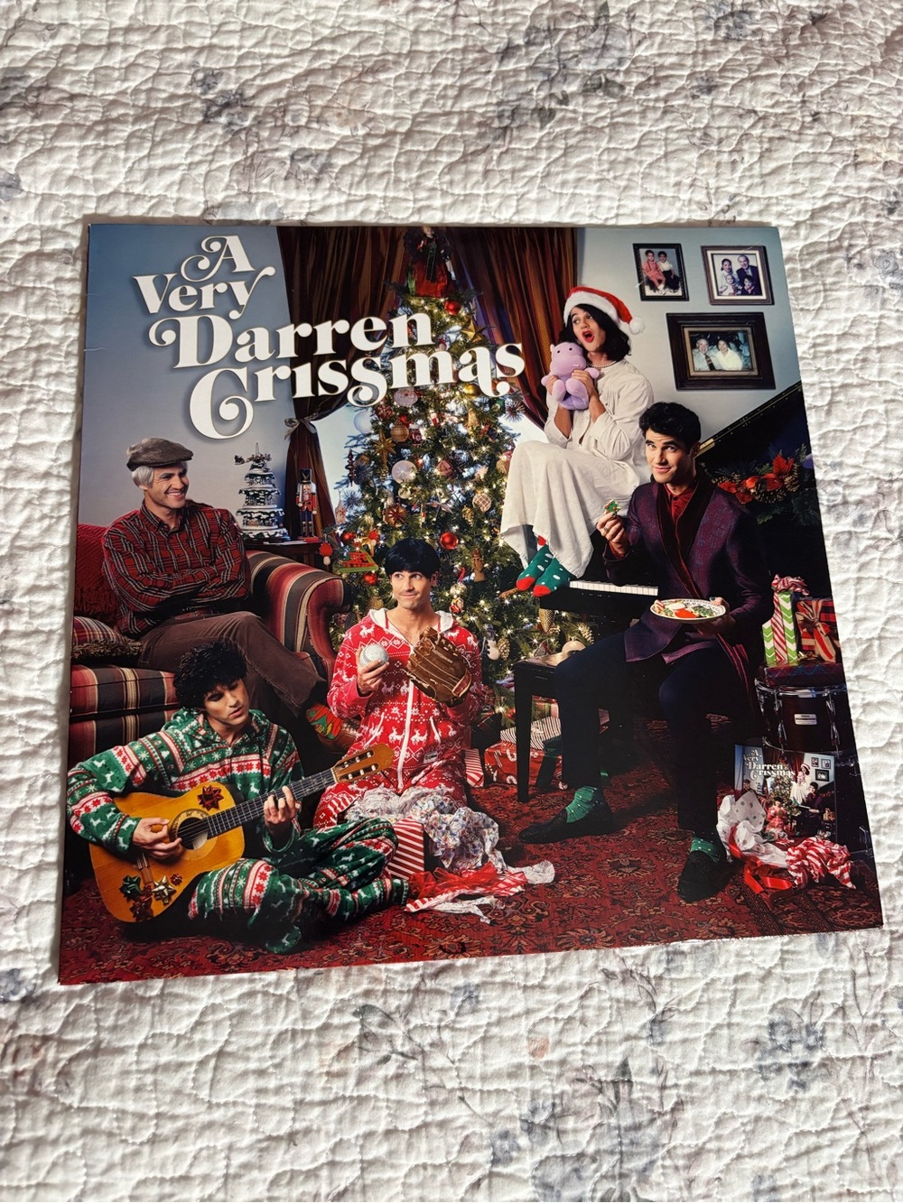 A Very Darren Crissmas Vinyl Album - Holiday Cover Art (with SIGNED insert)